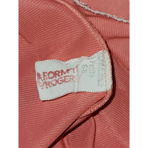 Vtg Formfit Rogers Long Nightgown Petite SM 6-8 Pink Nylon Lace Trim Lingerie - Picture 6 of 7